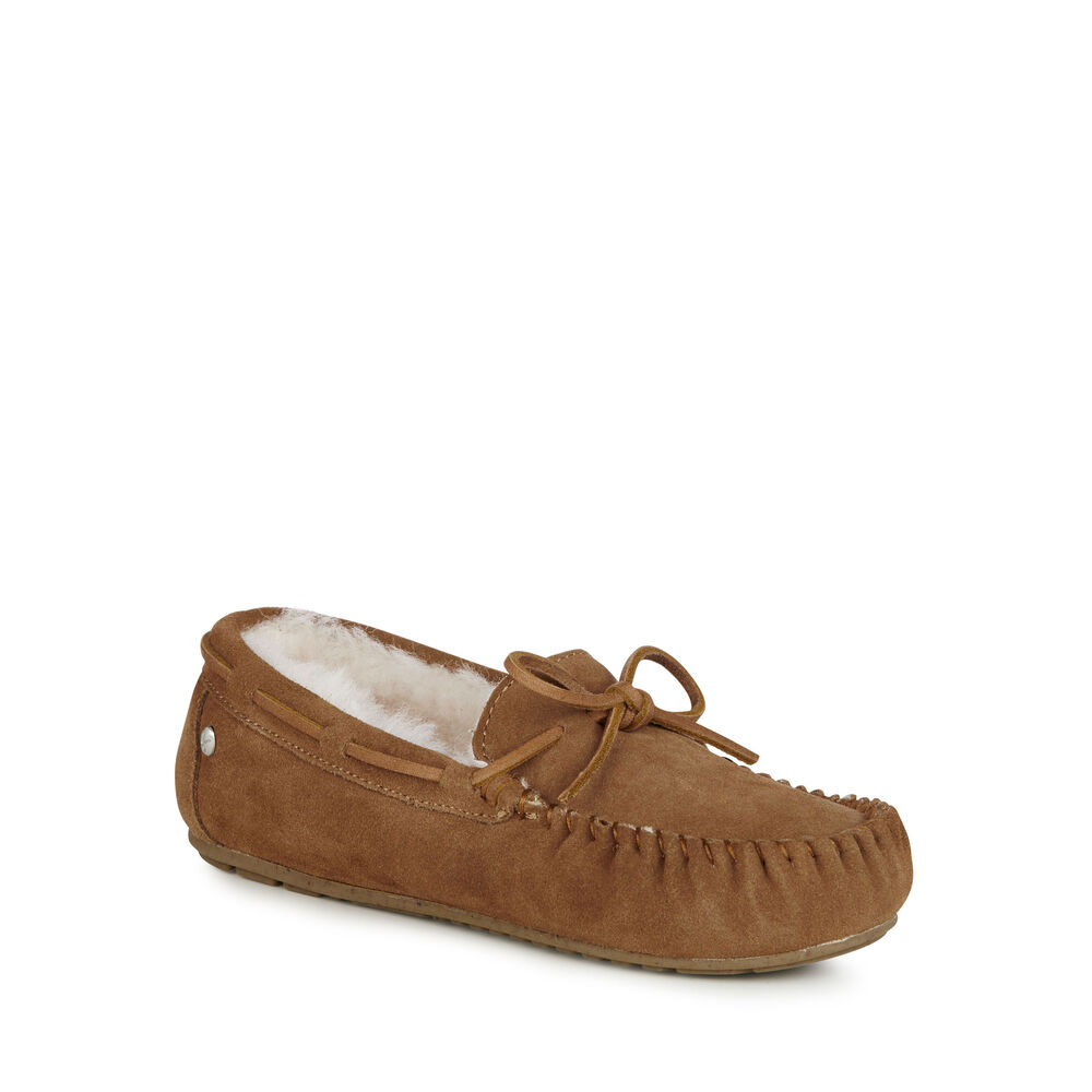 Emu Amity Hausschuhe Damen Braun | 95KNAWQLD