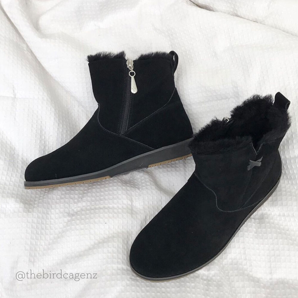 Emu Beach Mini Stiefel Damen Schwarz | 65RMJSKQT