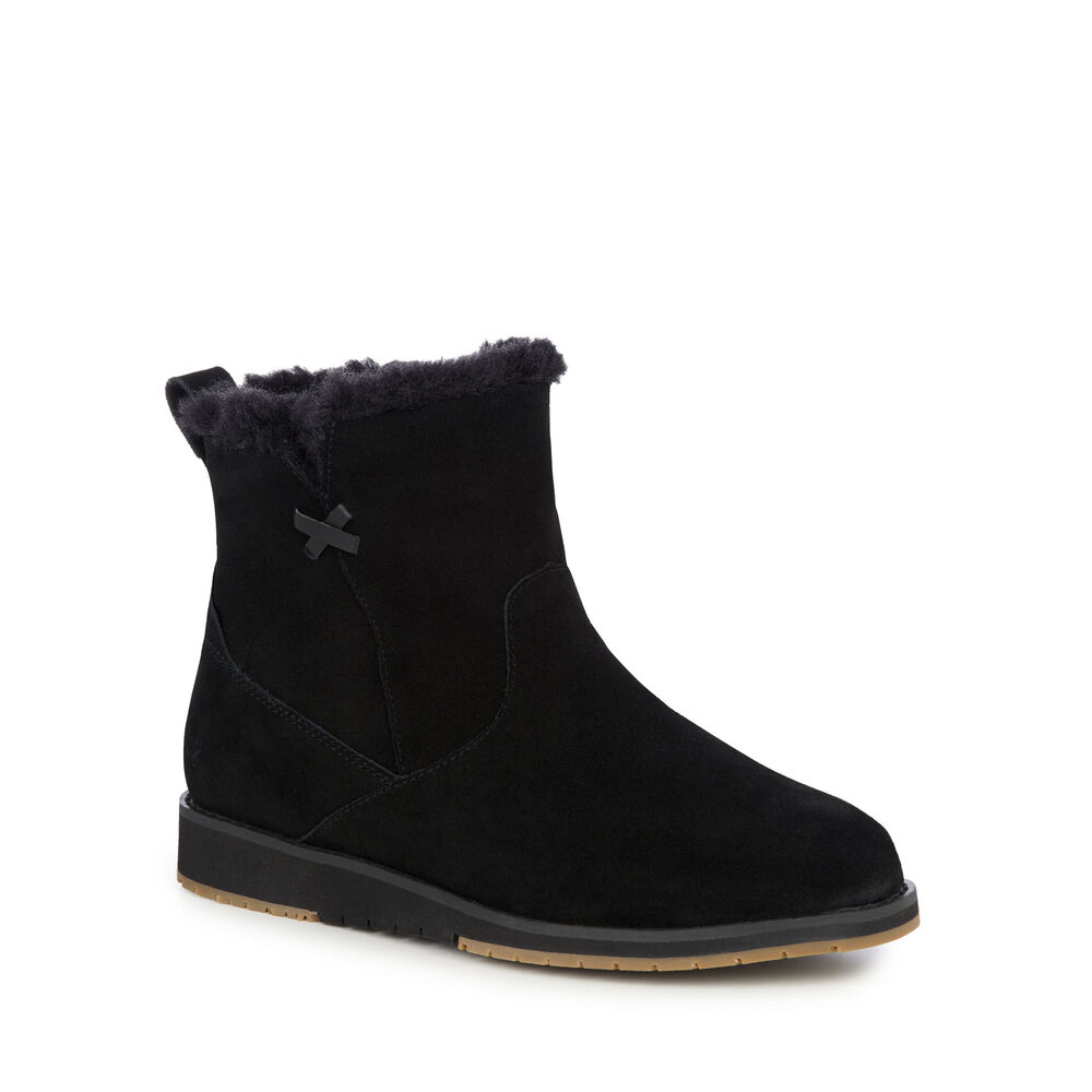 Emu Beach Mini Stiefel Damen Schwarz | 65RMJSKQT