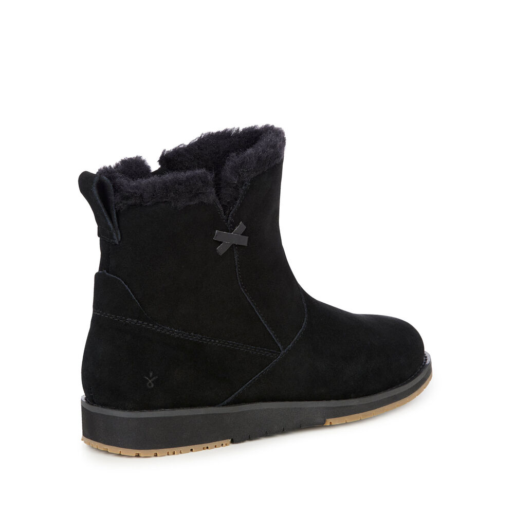 Emu Beach Mini Stiefel Damen Schwarz | 65RMJSKQT