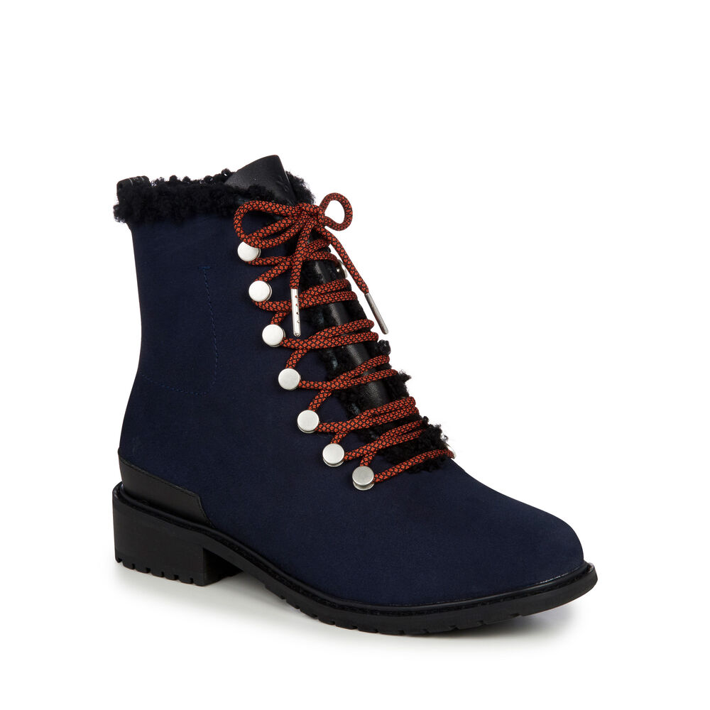 Emu Billington Stiefel Damen Navy | 67NIWDUCA