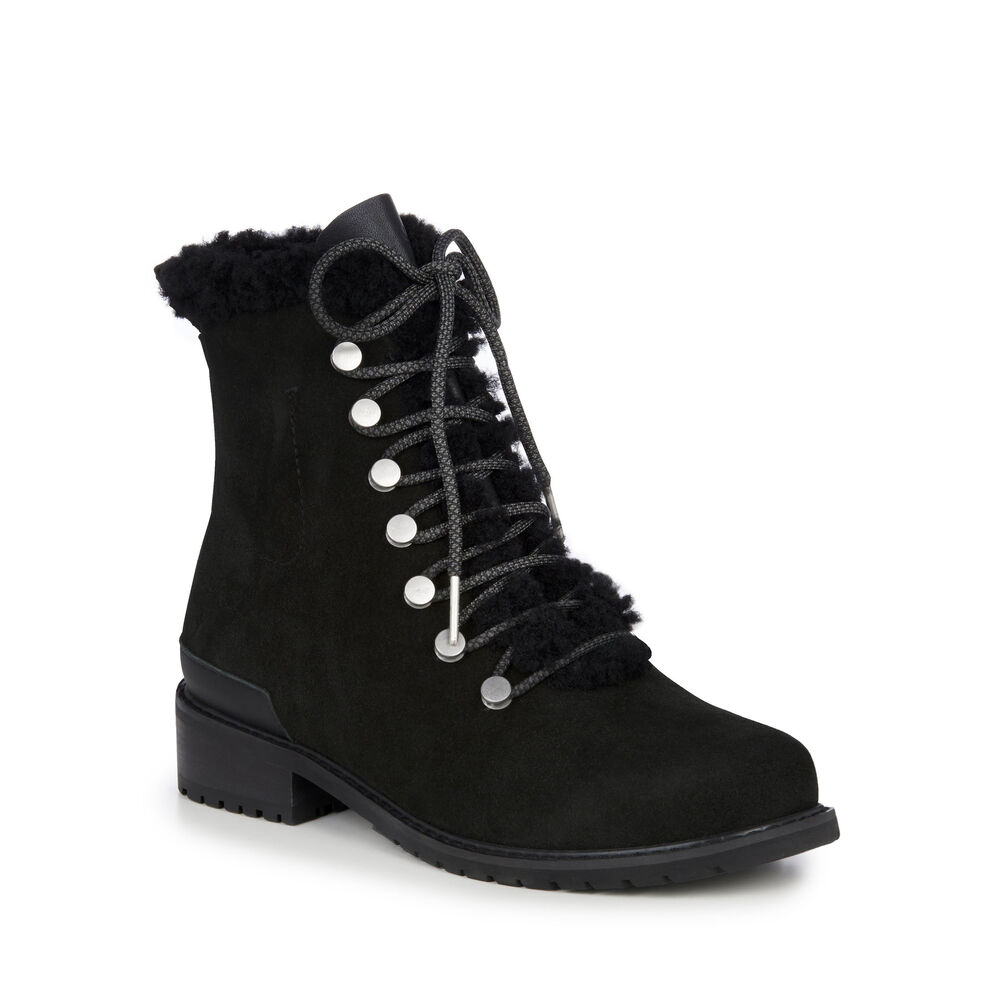 Emu Billington Stiefel Damen Schwarz | 72CRAGFEK