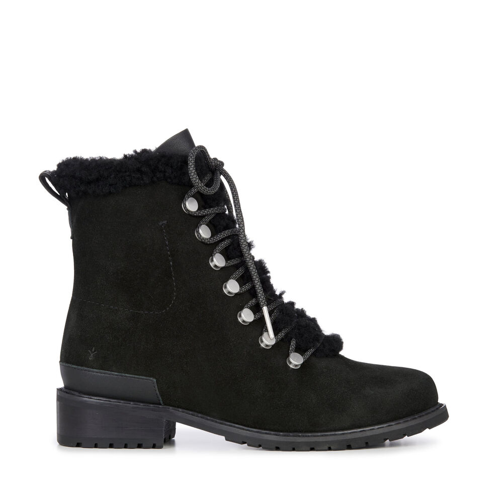 Emu Billington Stiefel Damen Schwarz | 72CRAGFEK