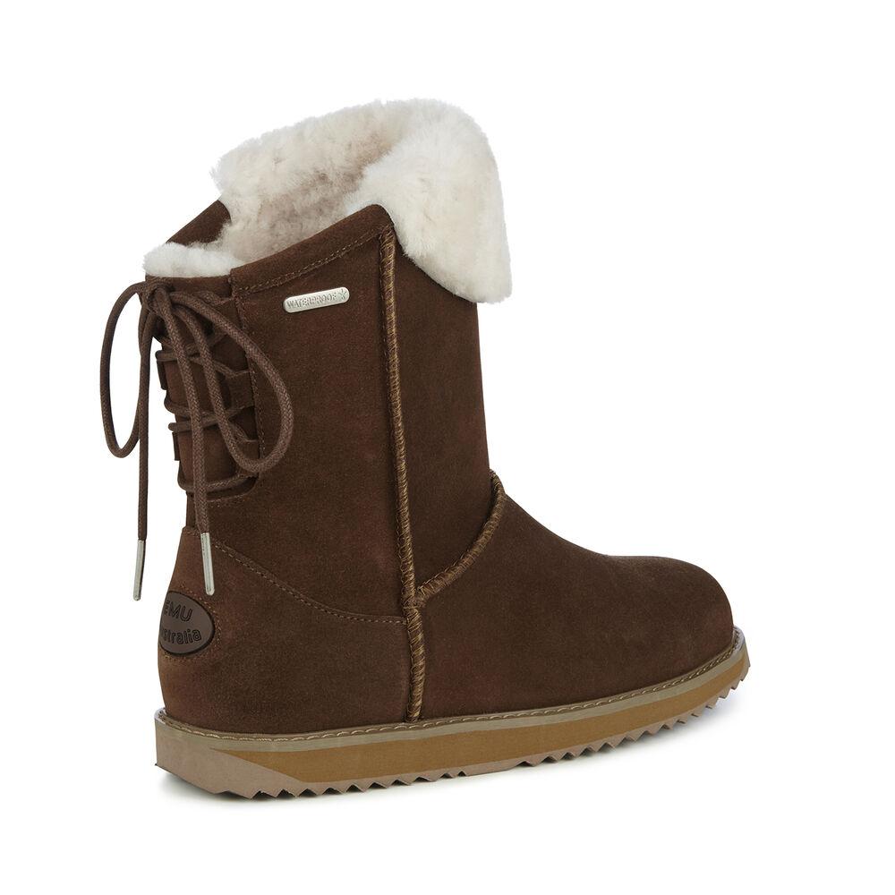 Emu Birdwood Stiefel Damen Braun | 74PIFXAHC