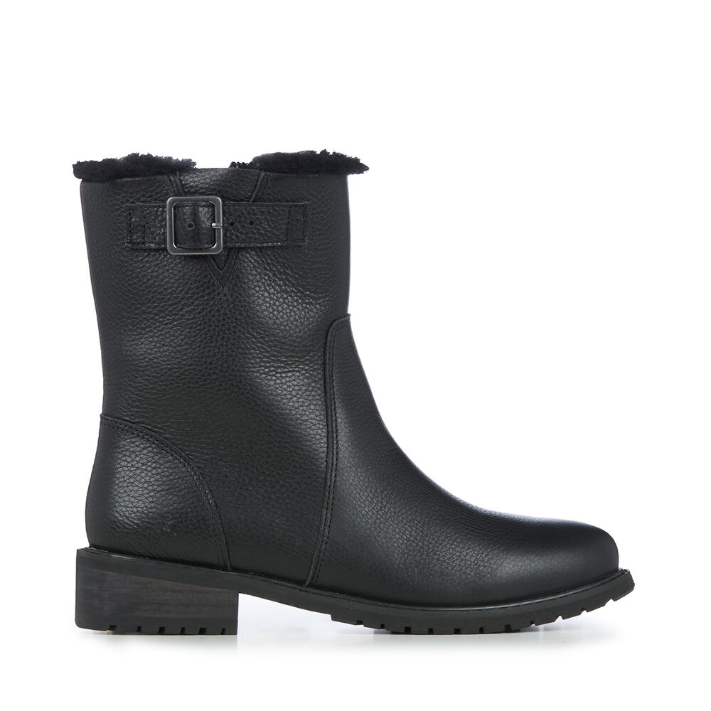 Emu Byron Stiefel Damen Schwarz | 42OEIAFRY