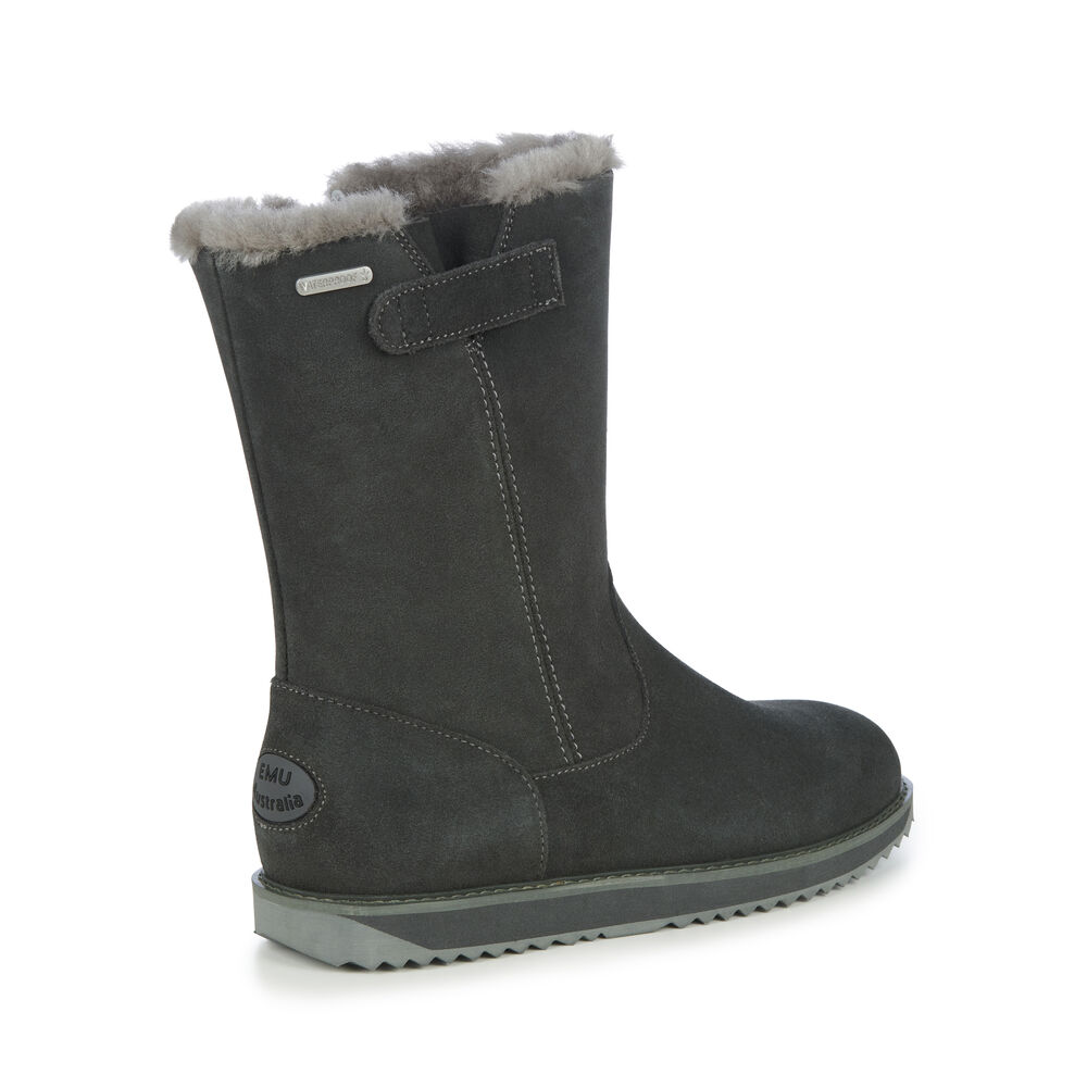 Emu Electra Stiefel Damen Dunkelgrau | 08VXCPWZD