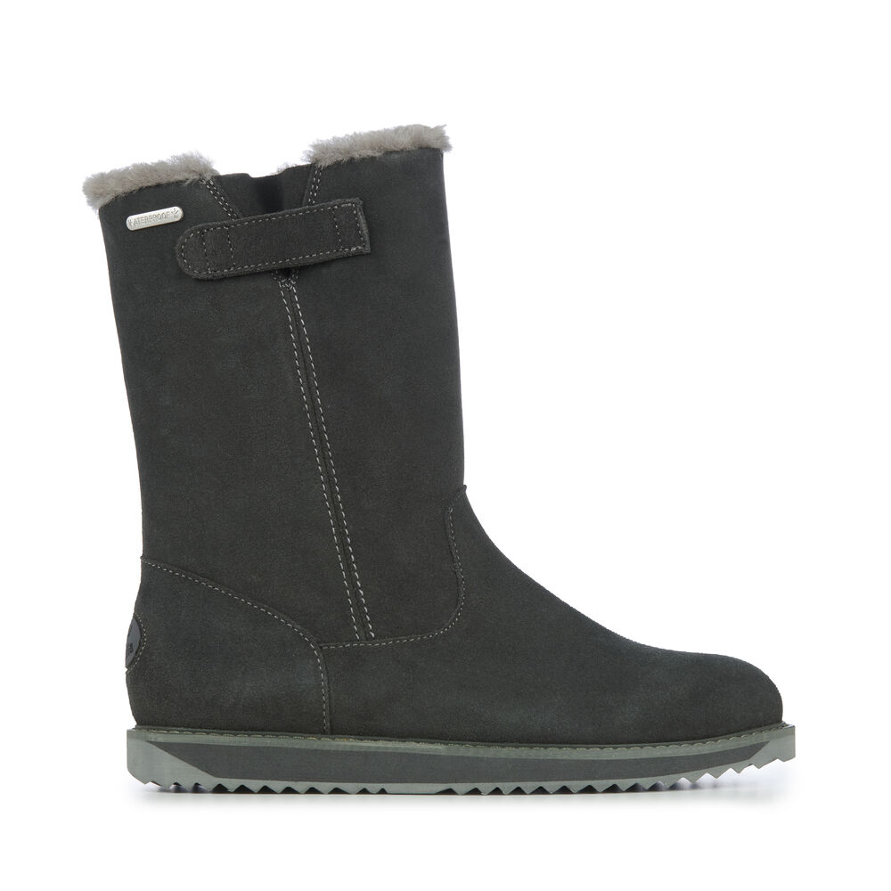 Emu Electra Stiefel Damen Dunkelgrau | 08VXCPWZD