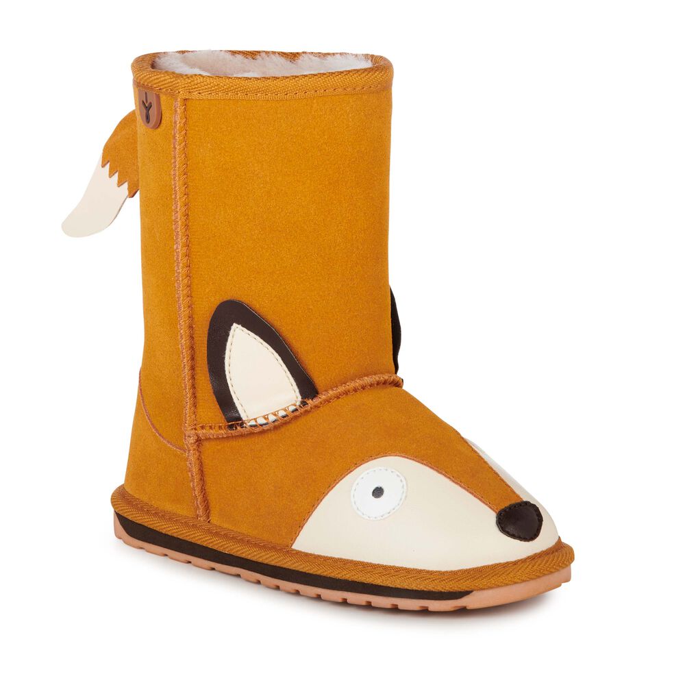 Emu Fox Stiefel Kinder Orange | 91KJYDQTV