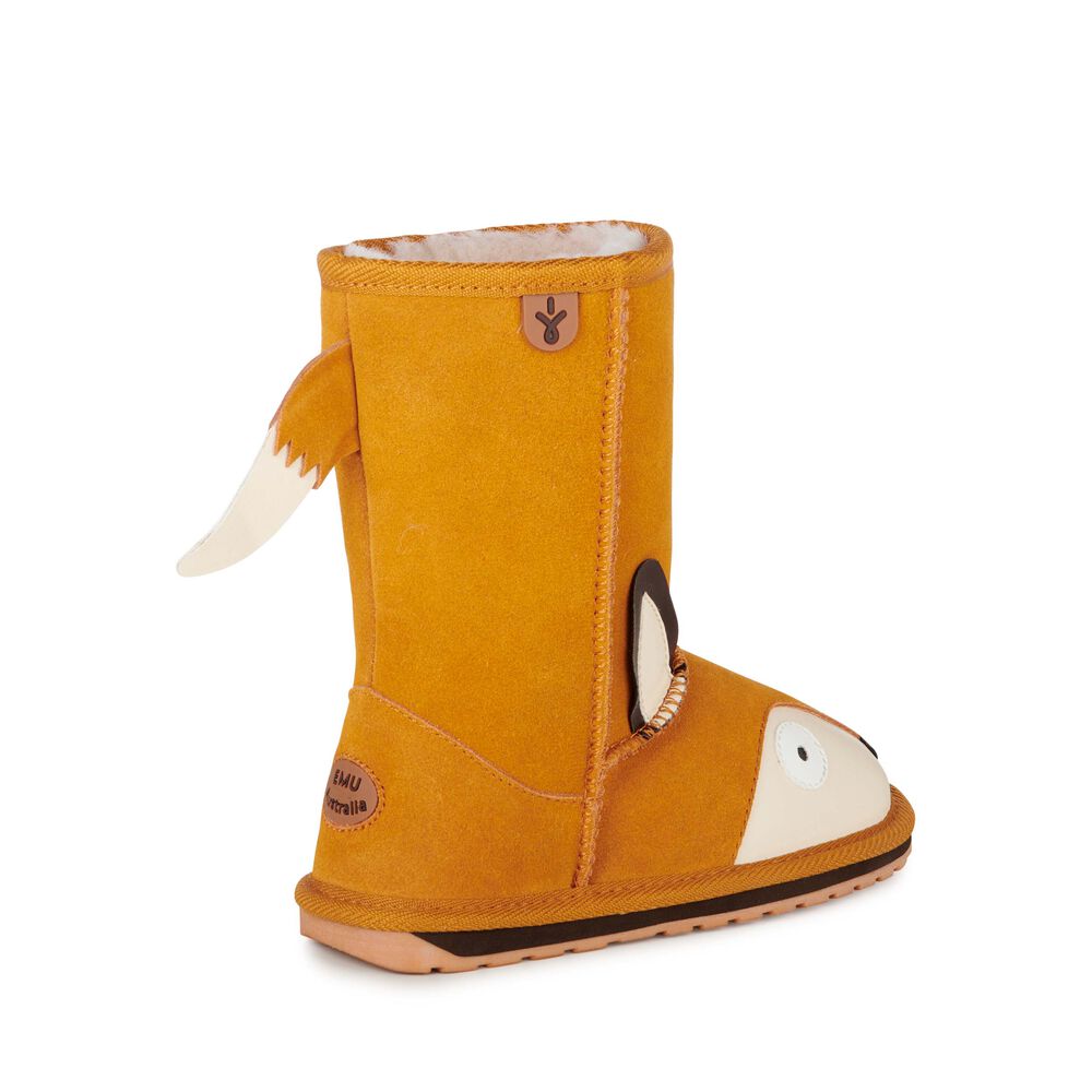 Emu Fox Stiefel Kinder Orange | 91KJYDQTV