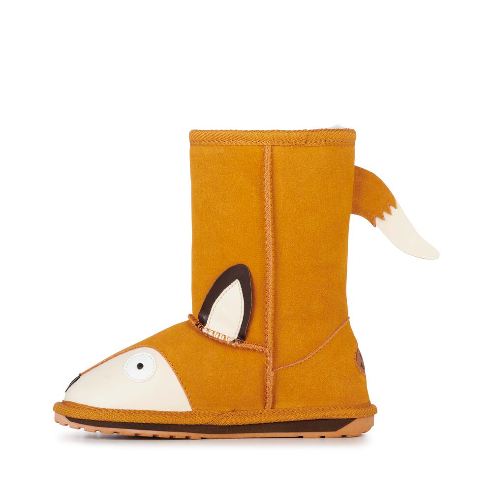 Emu Fox Stiefel Kinder Orange | 91KJYDQTV