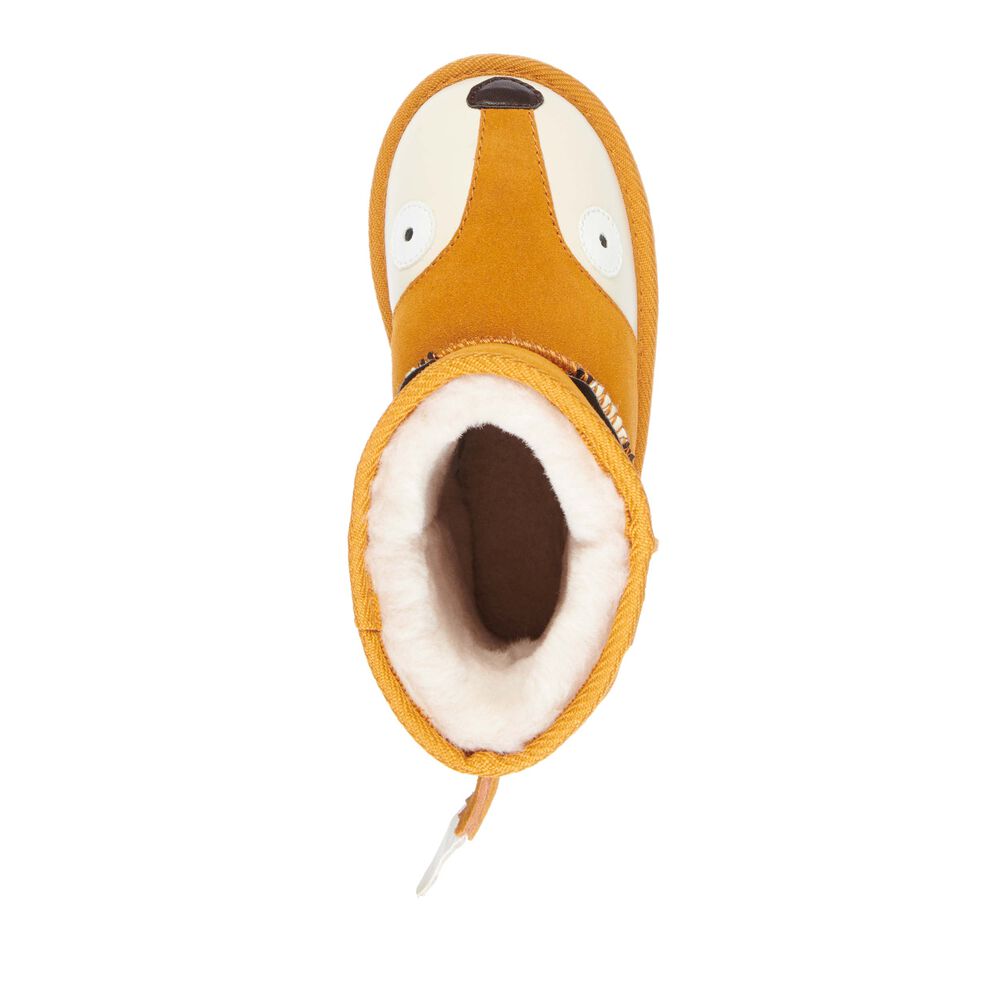 Emu Fox Stiefel Kinder Orange | 91KJYDQTV