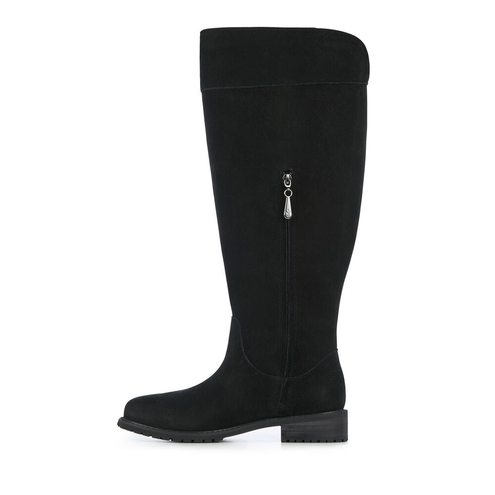 Emu Hervey Stiefel Damen Schwarz | 17FQXONGM