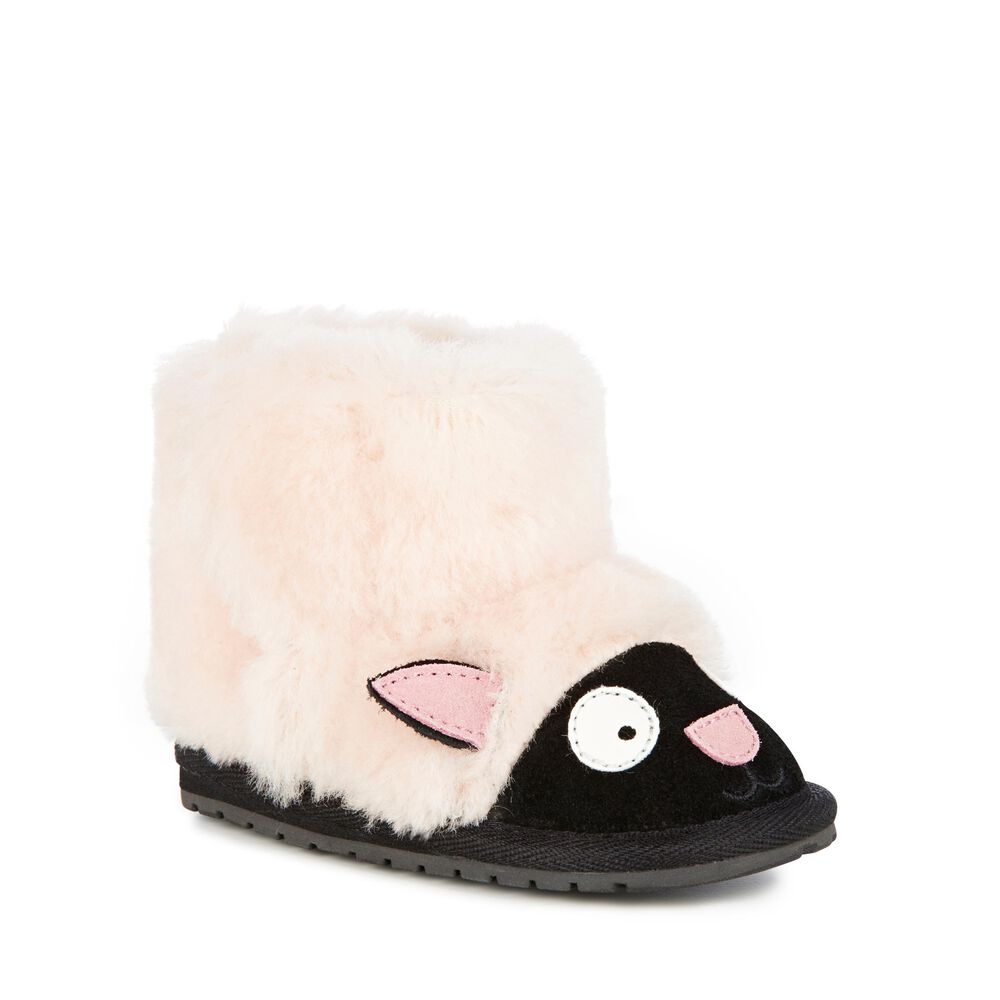 Emu Lamb Walker Babies Stiefel Kinder Beige | 12GSFXQAD