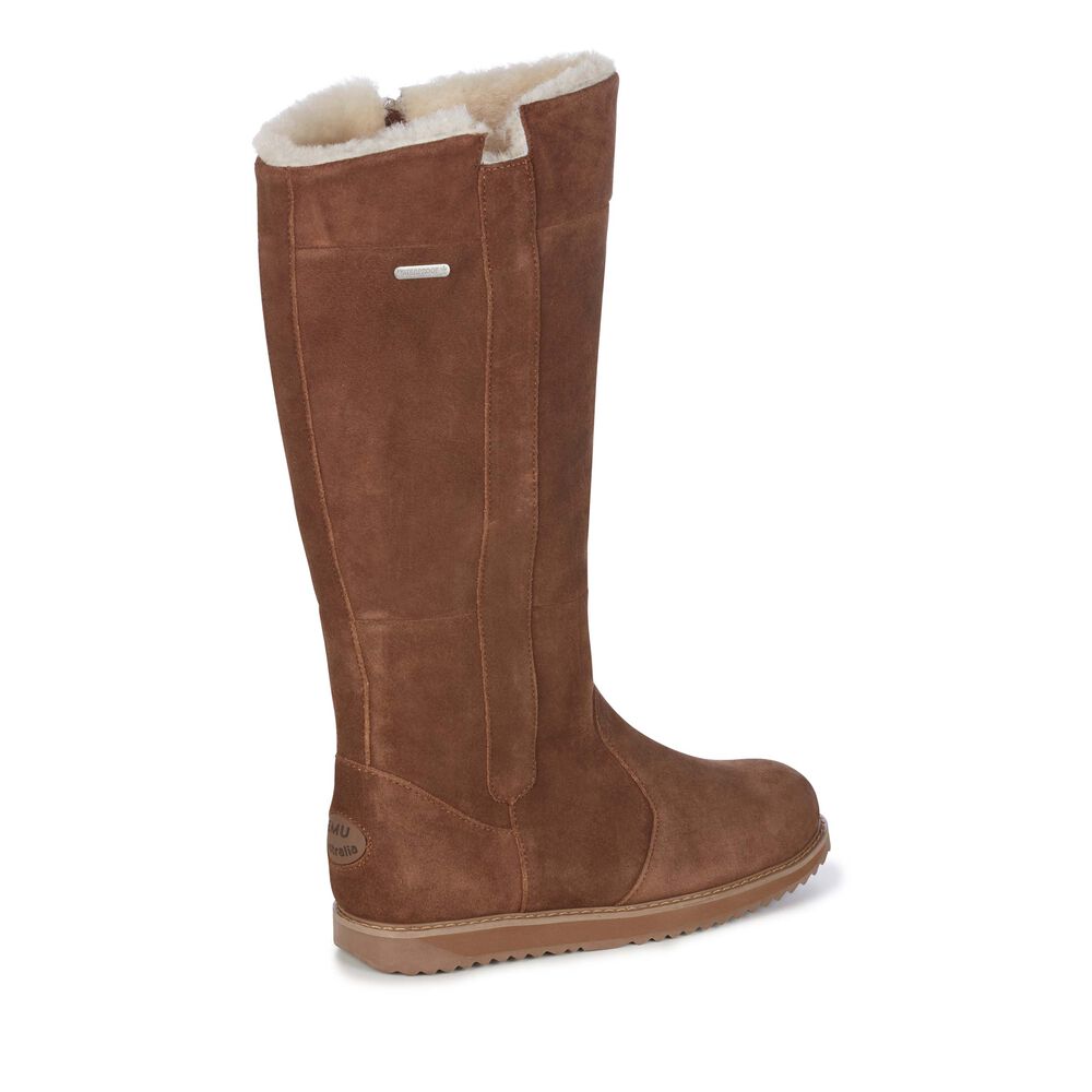 Emu Moonta Stiefel Damen Braun | 52QUHZKFT