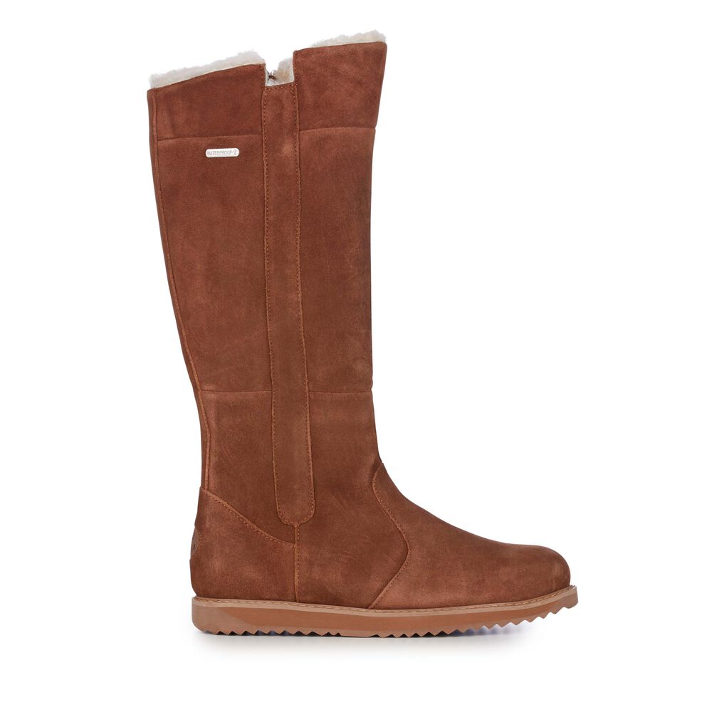 Emu Moonta Stiefel Damen Braun | 52QUHZKFT