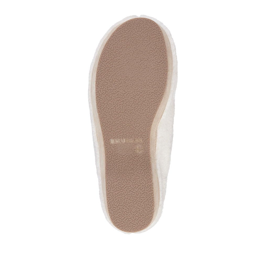 Emu Nahn Teddy Wolle Hausschuhe Damen Beige | 53LFBNRZO