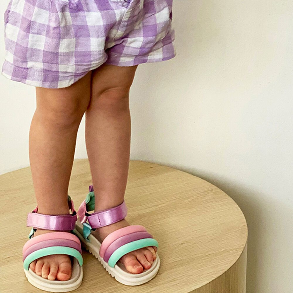 Emu Oasis Sandalen Kinder Rosa Mehrfarbig | 47IPRFVAY