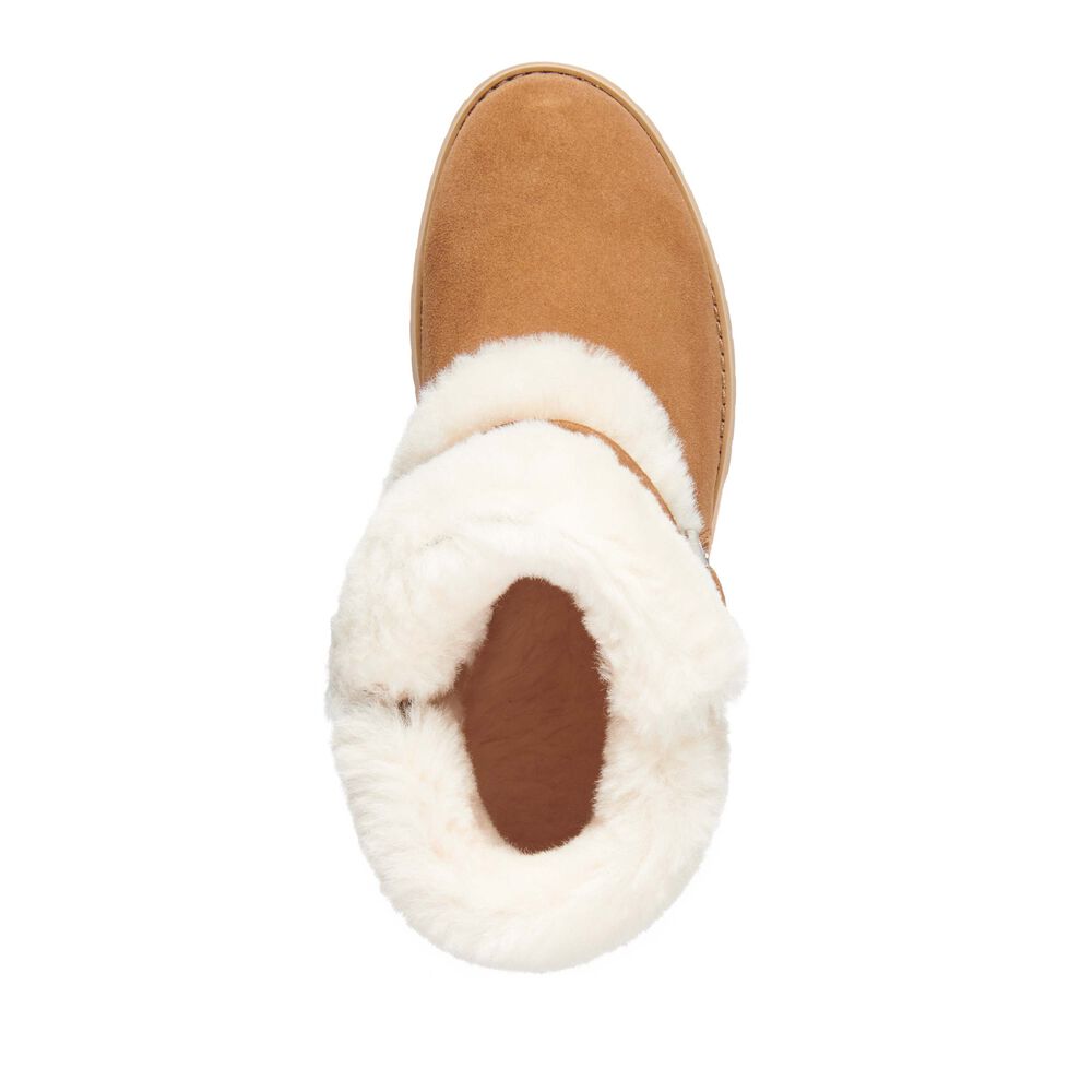 Emu Oxley Fur Cuff Stiefel Damen Braun | 60DMWFKUH