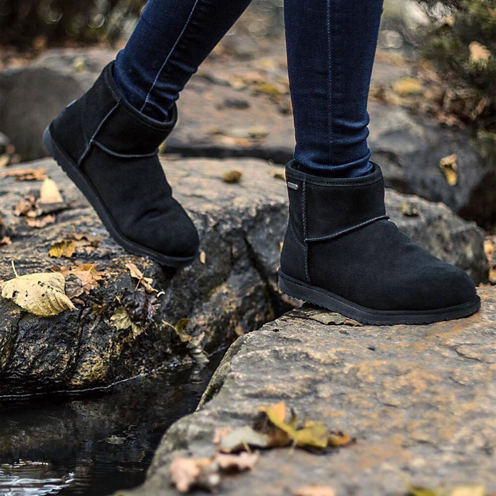 Emu Paterson Klassische Mini Stiefel Damen Schwarz | 72JNEFIQT