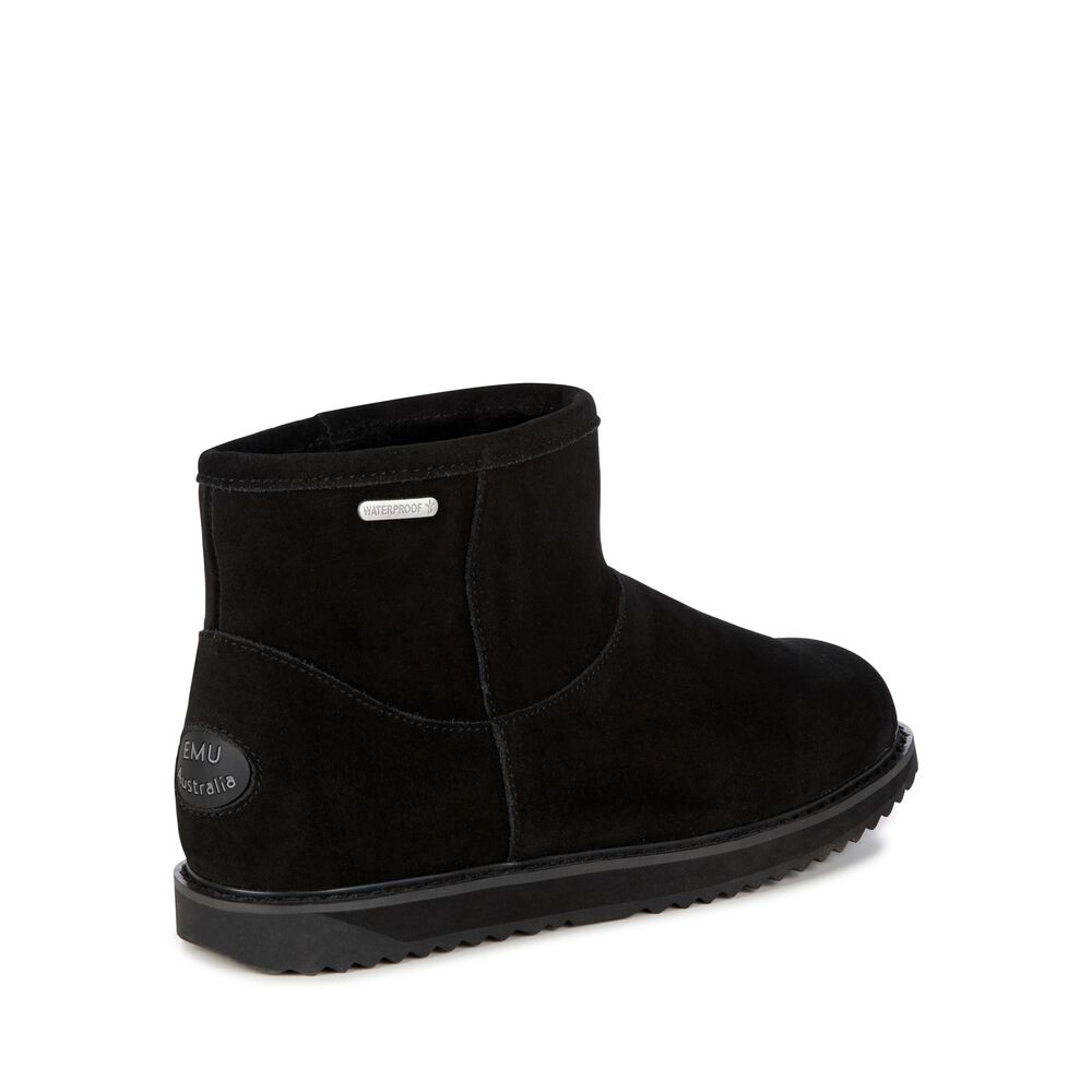 Emu Paterson Klassische Mini Stiefel Damen Schwarz | 72JNEFIQT