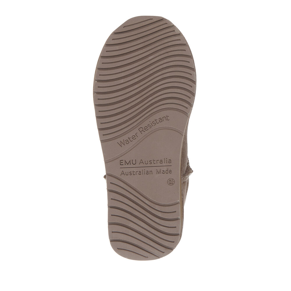 Emu Platinum Barwon Mini Stiefel Damen Khaki | 02FPQGKTW
