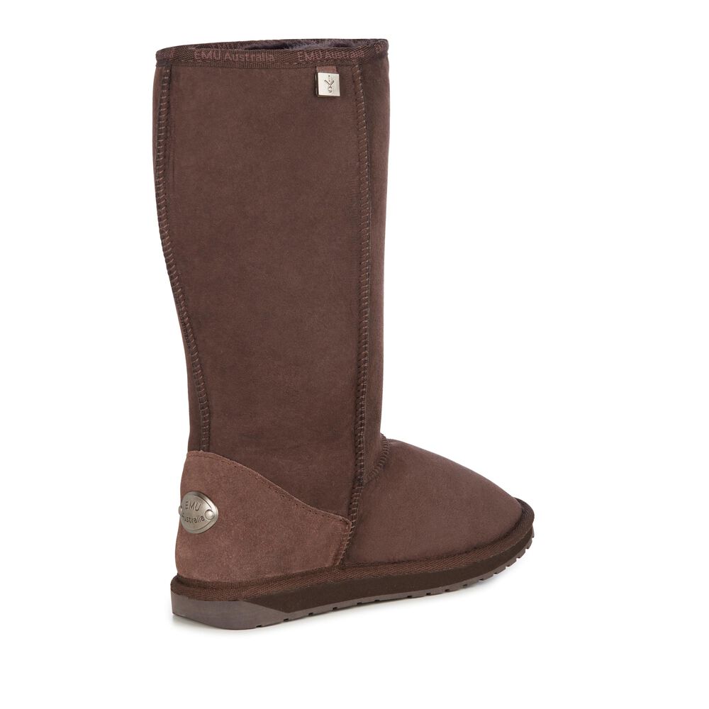 Emu Platinum Stinger Hi Stiefel Damen Schokolade | 82JUFXLSH