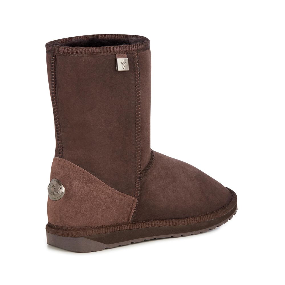 Emu Platinum Stinger Lo Stiefel Damen Schokolade | 07DXOBYTU
