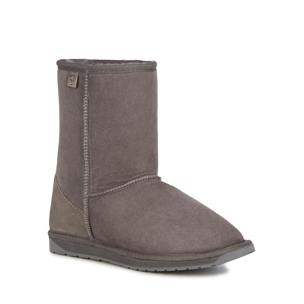 Emu Platinum Stinger Lo Stiefel Damen Tiefesgrau | 06AXVNSJH