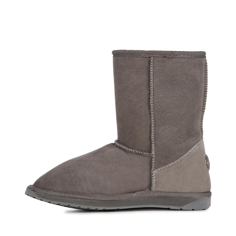 Emu Platinum Stinger Lo Stiefel Damen Tiefesgrau | 06AXVNSJH