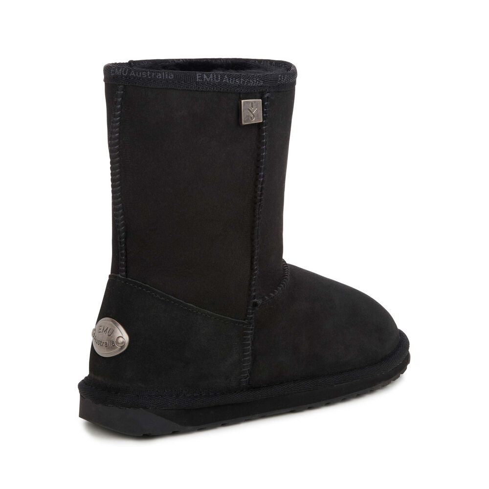 Emu Platinum Stinger Slim Lo Stiefel Damen Schwarz | 08UFMJQVL