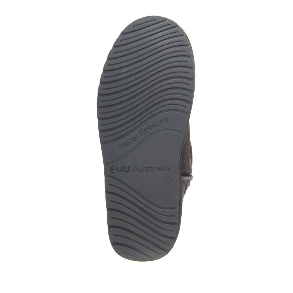 Emu Platinum Stinger Slim Lo Stiefel Damen Tiefesgrau | 40BFTDKPU