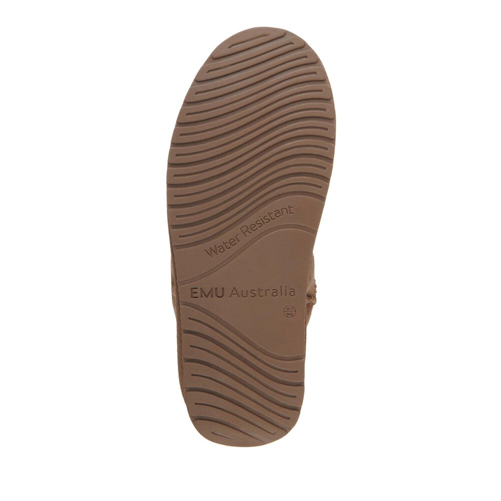 Emu Platinum Stinger Slim Lo Stiefel Damen Khaki | 97VPSDXKM