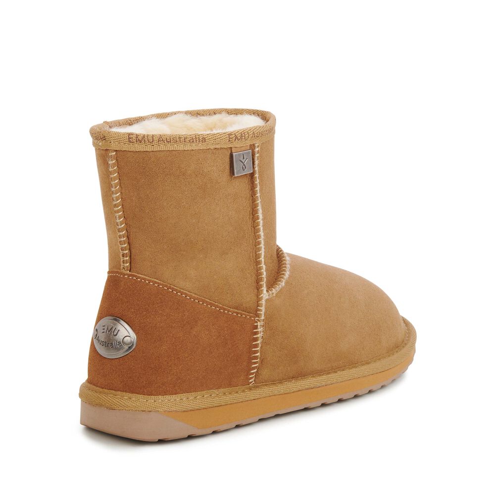 Emu Platinum Stinger Slim Mini Stiefel Damen Braun | 90WAQXMJH