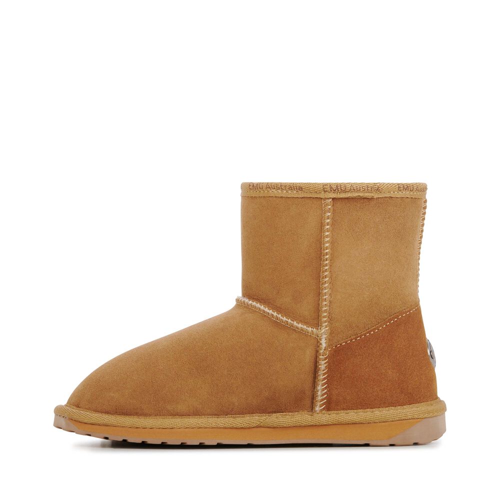 Emu Platinum Stinger Slim Mini Stiefel Damen Braun | 90WAQXMJH