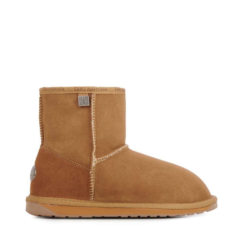 Emu Platinum Stinger Slim Mini Stiefel Damen Braun | 90WAQXMJH