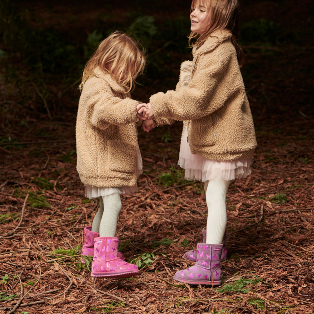 Emu Rainbow Unicorn Brumby Stiefel Kinder Tiefesrosa | 96FBIXQWR