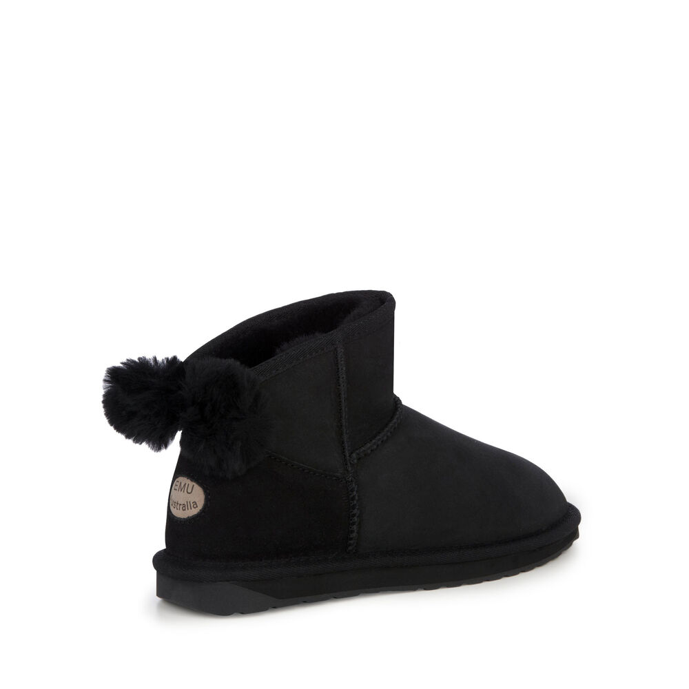 Emu Rigel Stiefel Damen Schwarz | 75NJTWCGQ