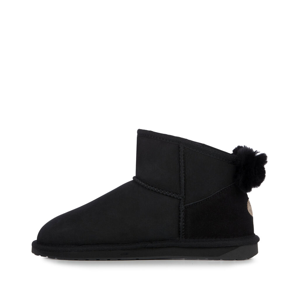 Emu Rigel Stiefel Damen Schwarz | 75NJTWCGQ