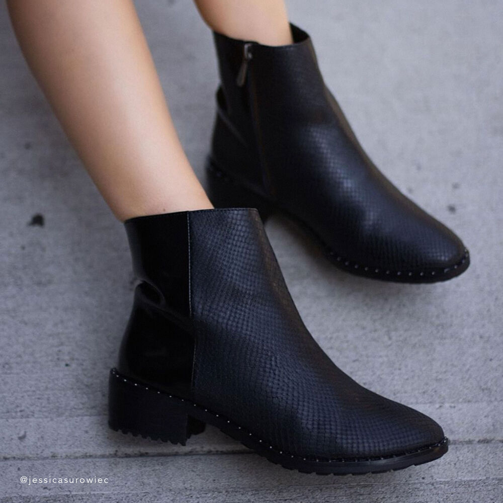 Emu Roxby Stiefel Damen Schwarz | 18GUKBMZE