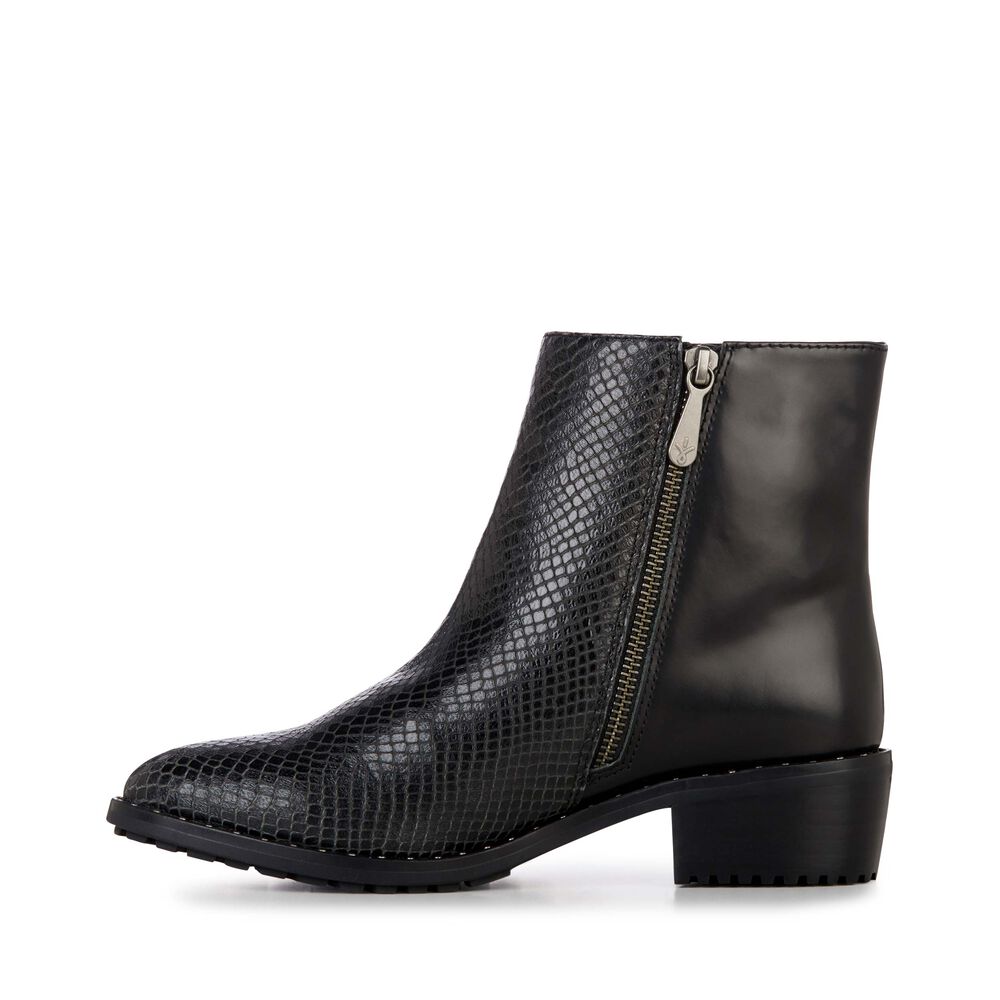 Emu Roxby Stiefel Damen Schwarz | 18GUKBMZE