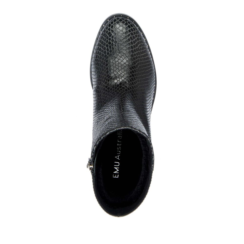 Emu Roxby Stiefel Damen Schwarz | 18GUKBMZE
