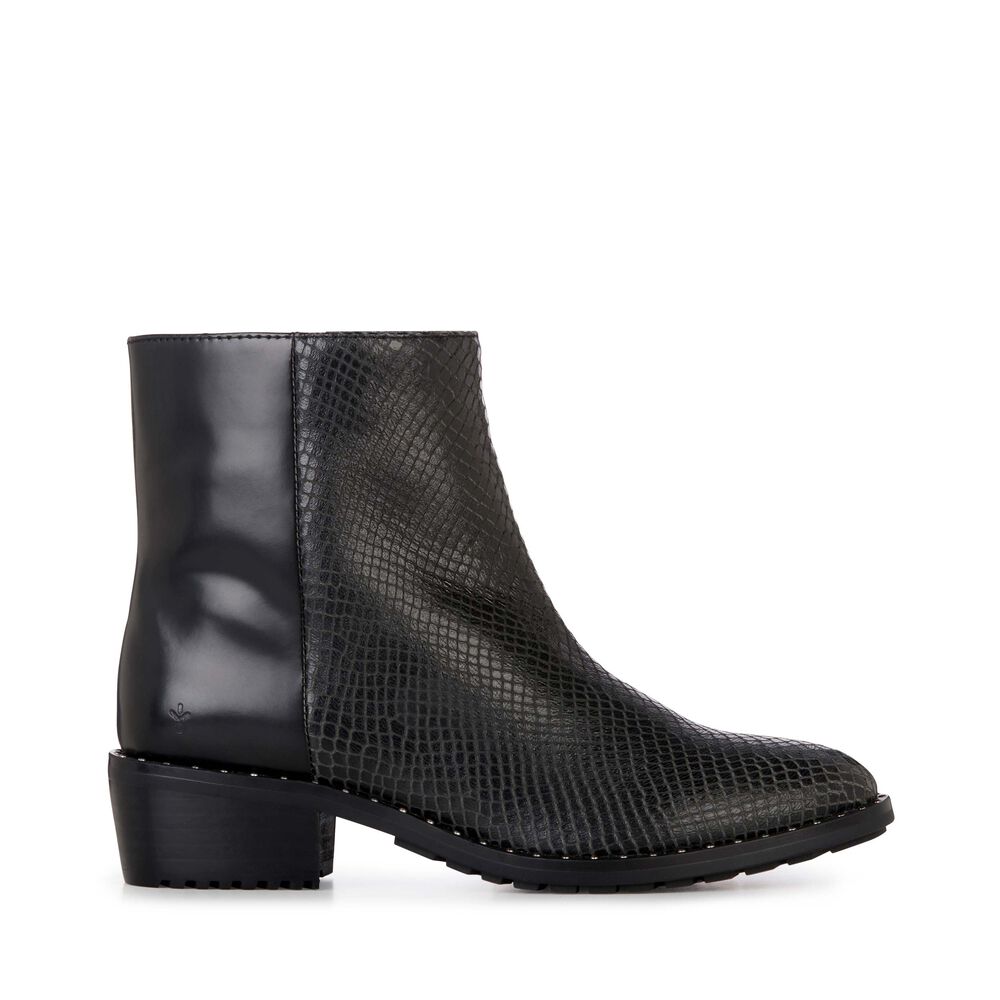 Emu Roxby Stiefel Damen Schwarz | 18GUKBMZE