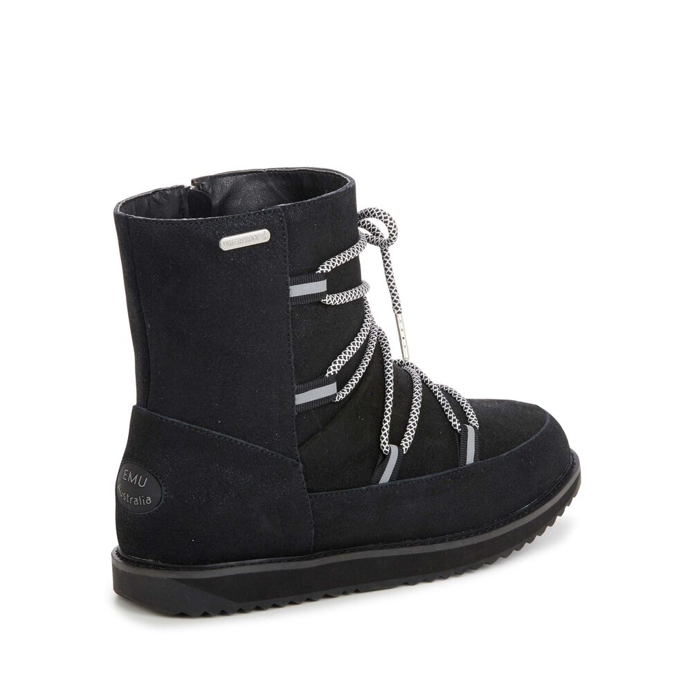 Emu Rutledge Stiefel Damen Schwarz | 34RVXFBCK