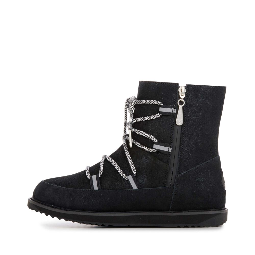 Emu Rutledge Stiefel Damen Schwarz | 34RVXFBCK