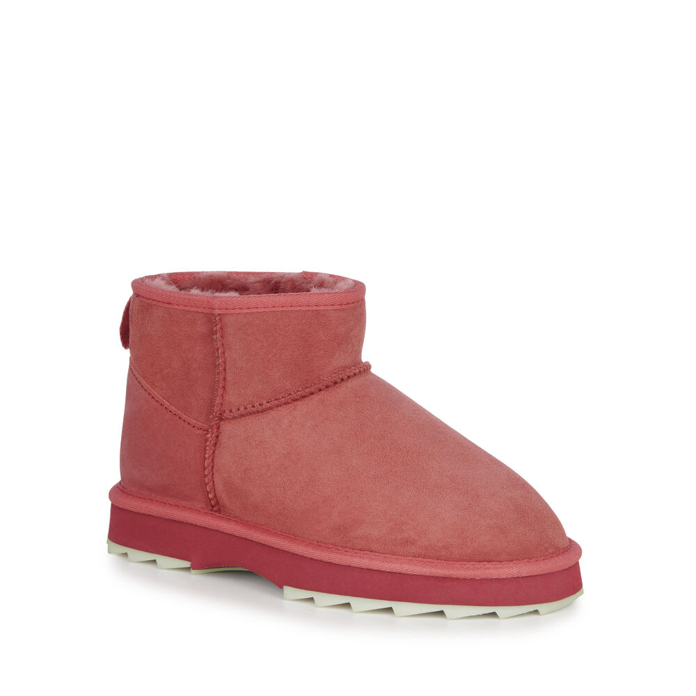 Emu Sharky Micro Stiefel Damen Rot | 21FJQBMSI