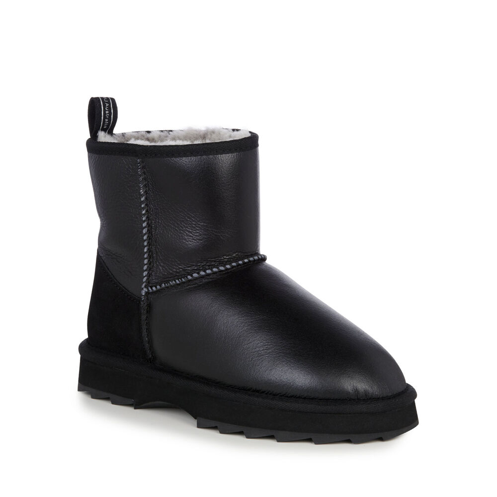 Emu Sharky Mini Town Stiefel Damen Schwarz | 43UVMJHCN