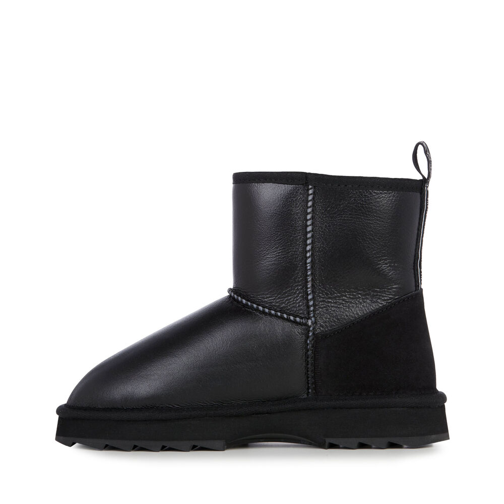 Emu Sharky Mini Town Stiefel Damen Schwarz | 43UVMJHCN