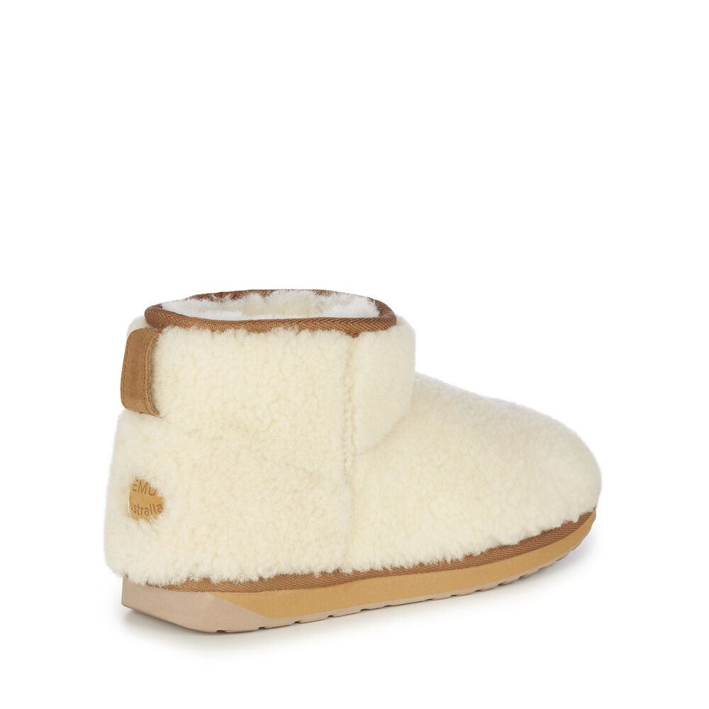 Emu Stinger Micro Teddy Stiefel Damen Beige | 37MOWPGTF