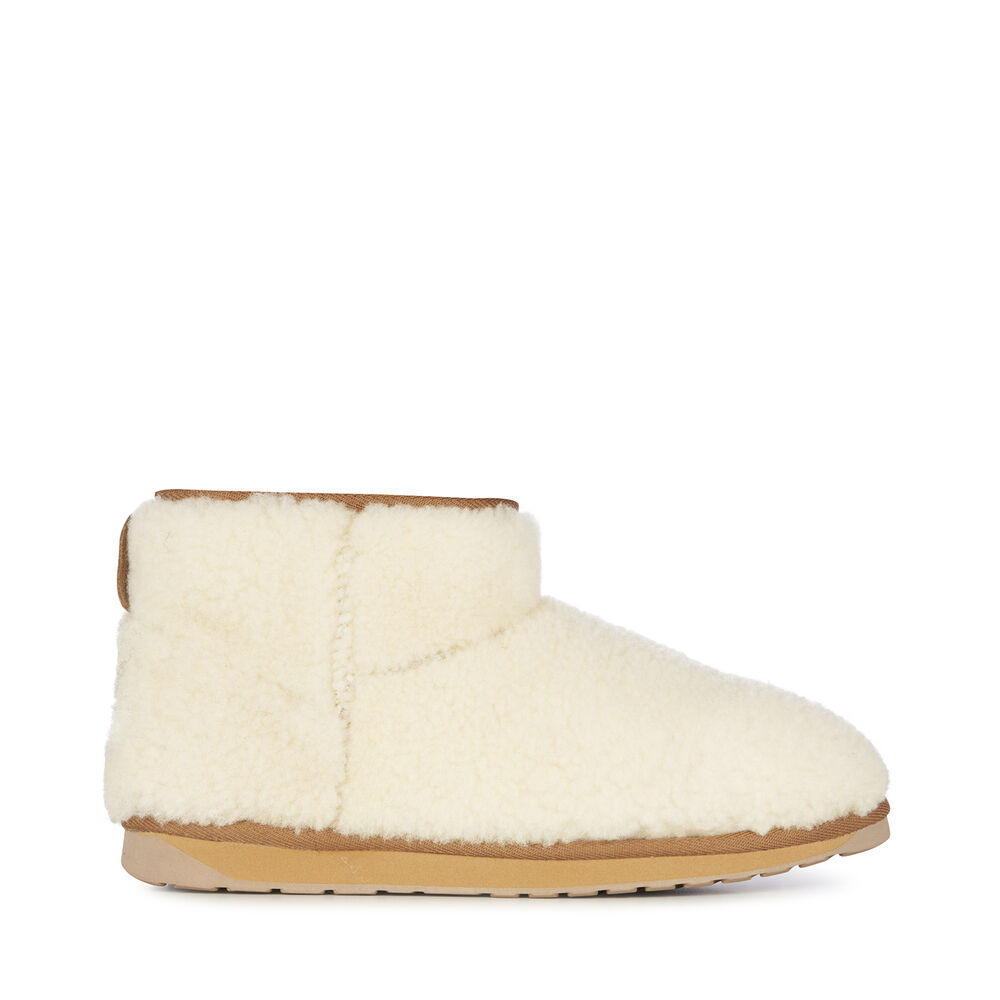 Emu Stinger Micro Teddy Stiefel Damen Beige | 37MOWPGTF