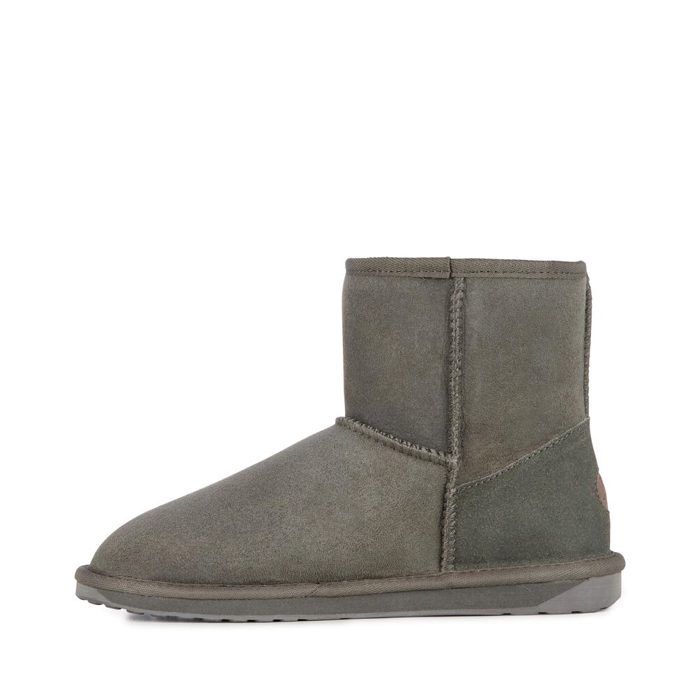Emu Stinger Mini Stiefel Damen Tiefesgrau | 45AFLXHYG